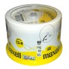 Maxell CD-R 52x White Full Face Inkjet Printable Surface -