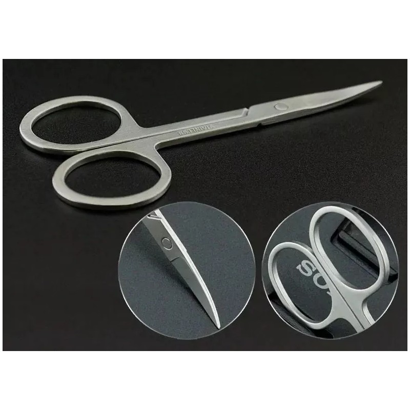 SET12 Set De Manicura Pedicura Pies Manos Acero Inox 12