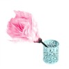 5 Color Soft Turkey Feather Dusting Brush with Black Handle