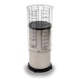 KitchenArt 55211 Professional Series 2 Cup Adjust-A-Cup, Champagne Satin, Adjustable, 1/8 to 2-Cup, Adjustable Measure, 1/8 to 2-Cup