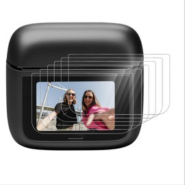 GIOPUEY Screen Protector for JBL Tour Pro 3, [6 Packs] Flexible TPU Screen Protective Film, [Anti-Bubble] [Wear-resistant] - Transparent