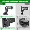 Insaga Heavy Duty Gate Hinges 1000 LBS, 13'' Strap Hinges