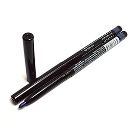 Nabi Professional Makeup 2pcs x [ AP10 Navy Blue ] Retractable Waterproof Eye Liner eyeliner Auto Pencil + Free Zipper Bag