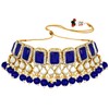 Aheli Traditional Faux Stone Nekclace Earrings Maang Tikka Bollywood Wedding
