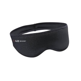 nishikawa PS14350080 Air Recovery Sleep Techwear Eye Mask, S-M, Made in Japan, Black