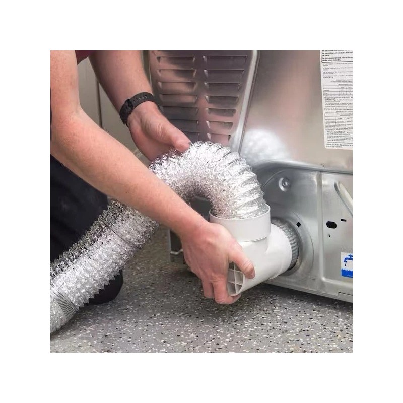 ZIGGURAT STV-M Easy DIY Clothes Dryer 4” Duct Vent Hookup