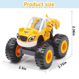 BEYOND MS Monster Truck Set - Truck Toy for Children Birthday and Christmas - Gift for Boys and Girls