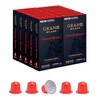 Grano Milano French Roast - 100 Aluminium Coffee Pods Compatible