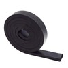 TEKDOE 3/8 Inch Thick Neoprene Rubber Strips and Heavy-Duty Solid