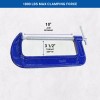 Yost Tools 요스트 툴 310Y 10인치 가단성 철제 CC램프 Yost