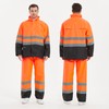ProtectX Class 3 High Visibility Rain Gear for Men Waterproof,