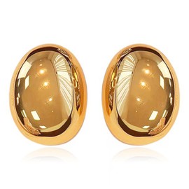 Chunky Gold Hoop Earrings for Women Thick Silver Tear Drop Earrings Water Drop Earrings Lightweight Hypoallergenic Statement Earrings Jewelry Gift for Girls Teen（gold）