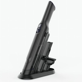 PROMOMO Handheld Vacuum Cordless, Lightweight 1.4lb with Powerful Suction, Charging Dock, Single Touch Empty and Detachable Dust Cup, Portable Mini Car Vac for Home Office and Pet Hair