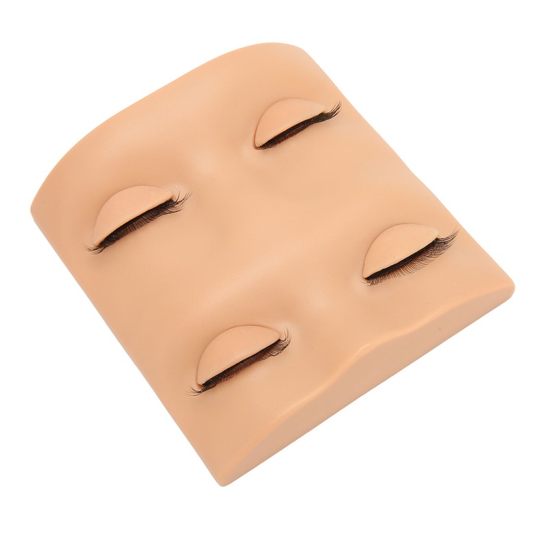 Eyelash Practice Mannequin Head Double Layer Lash Mannequin Head with