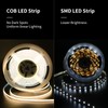PAUTIX 5mm COB LED Strip Light 16.4ft/5m 2700K Warm White