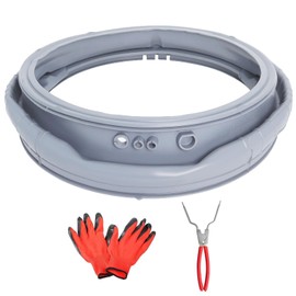 WM3470HVA, WM3570HVA Washer Door Boot Seal Gasket Compatible with LG Kenmore Washer Boot Gasket WM3570HWA, WM3770HWA WM3470HWA, WM3575CW, MDS47123605 Washer Door Boot Rubber Seal