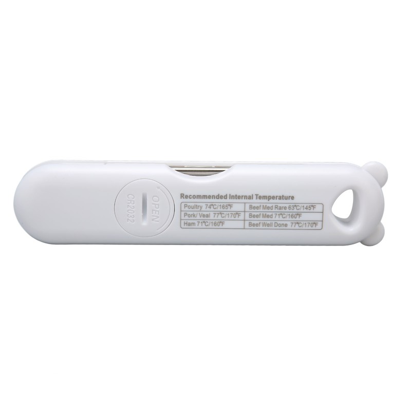 Probe Meat Thermometer Waterproof LCD Digital Folding Food Temperature Gauge