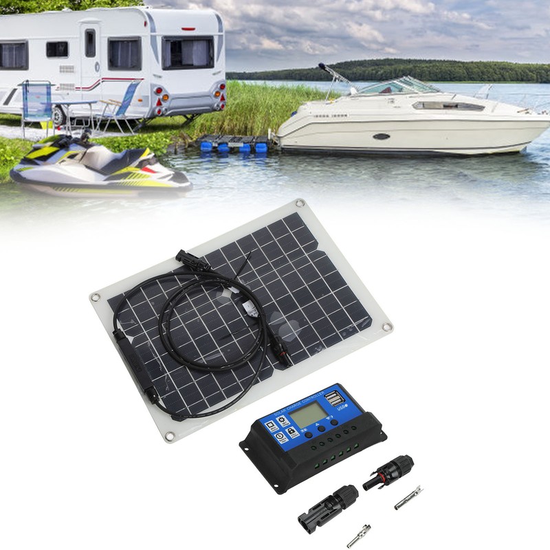 15W 18V Solar Cell Panel Monocrystalline Solar Panel Portable Solar
