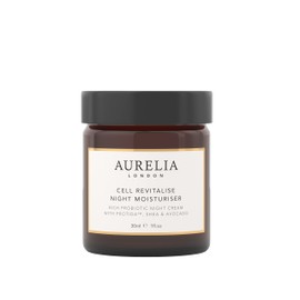 Cell Revitalise Night Moisturising Cream | Rich Nourishing Probiotic Night Cream for Women | Supports Anti Ageing | Made from Natural Ingredients | Suitable for Sensitive Skin | Aurelia London | 30ml