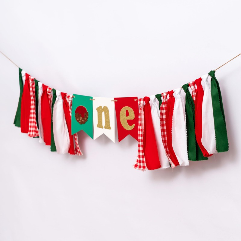 Raoformi Meatball Theme First Birthday High Chair Banner