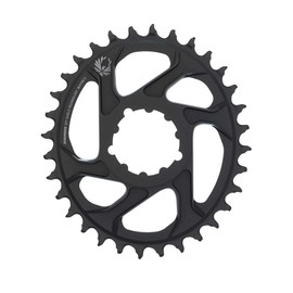 SRAMMTB SRM PLATO X-SYNC 12/11V EAGLE OVAL 32D DM 6º BLK