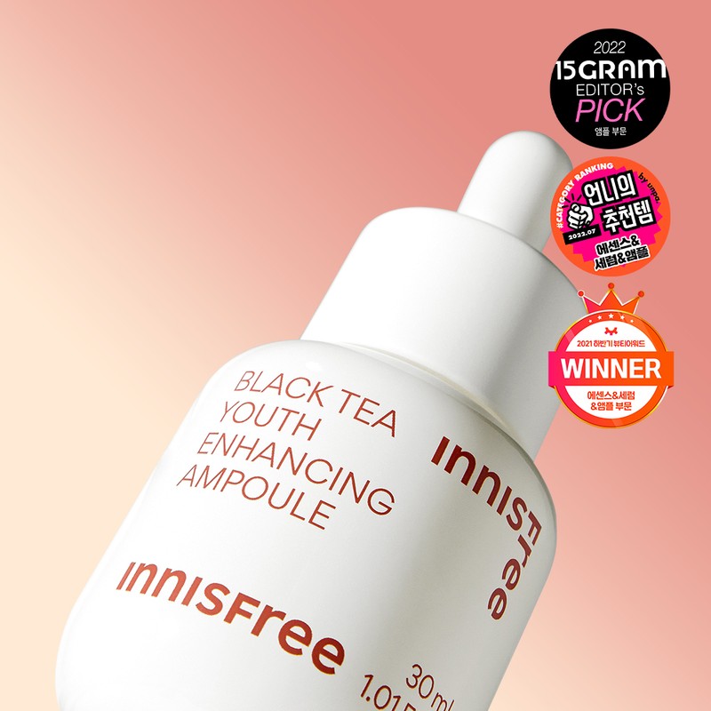Innisfree [이니스프리]블랙티 유스 인핸싱 앰플 [Innisfree] Black Tea Youth Enhancing
