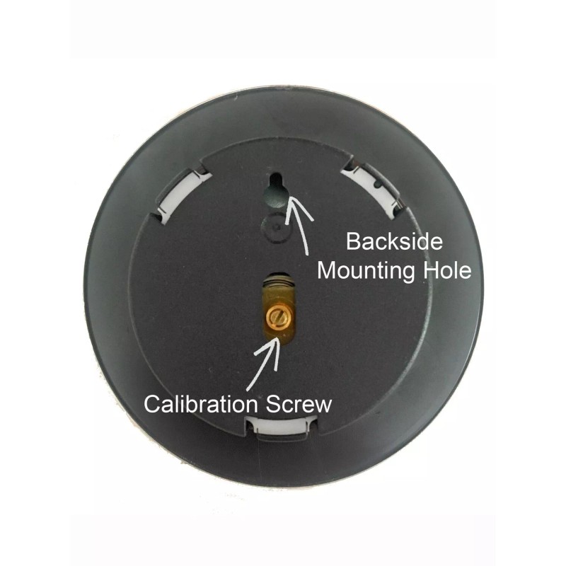 Hokco Precision Barometer 3.25 inch Diameter Round Grey Dial with