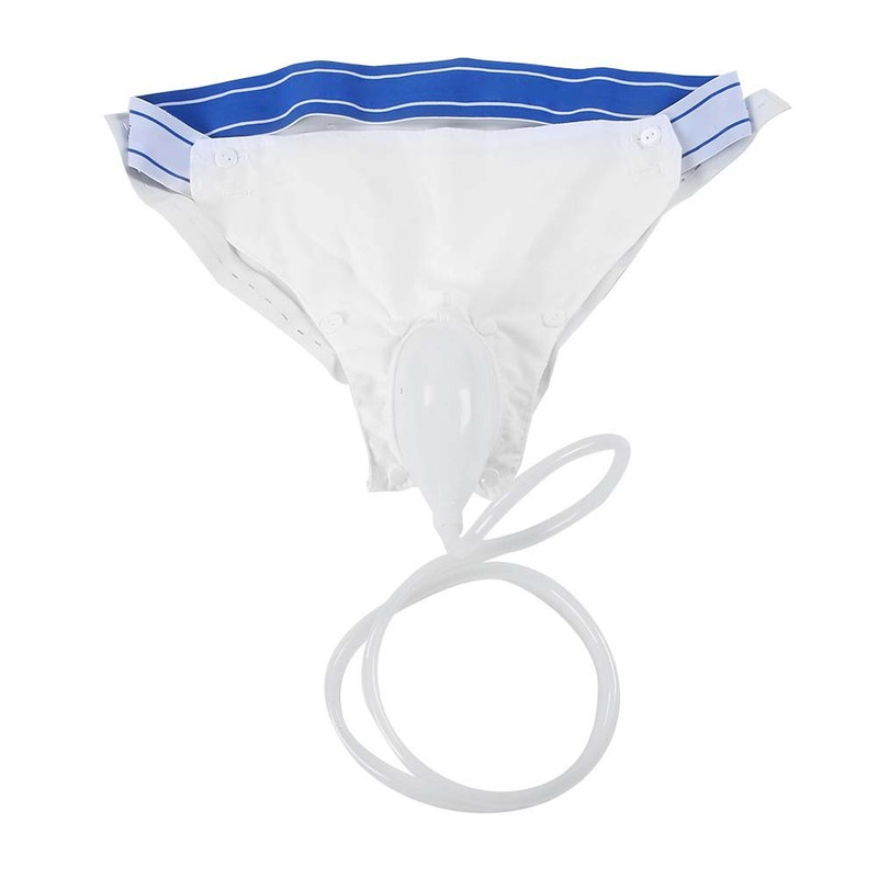 Men Women Silicone Breathable Urine Collector Incontinence Urination Device with