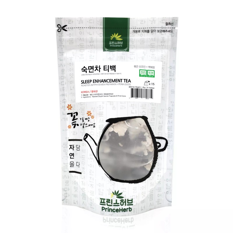 Prince Herb Medicinal Korean Herb Tea, Natural Sleep Enhancement Tea