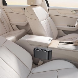 Car Coin Holder | Car Coin Storage Change Organizer - Automotive Interior Money Container Case for Vehicle Auto Home Offices Sedan Van RV