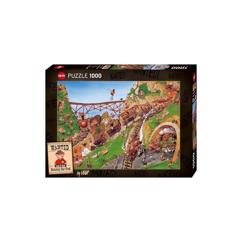 Getaway Car Fred: 1000 Teile