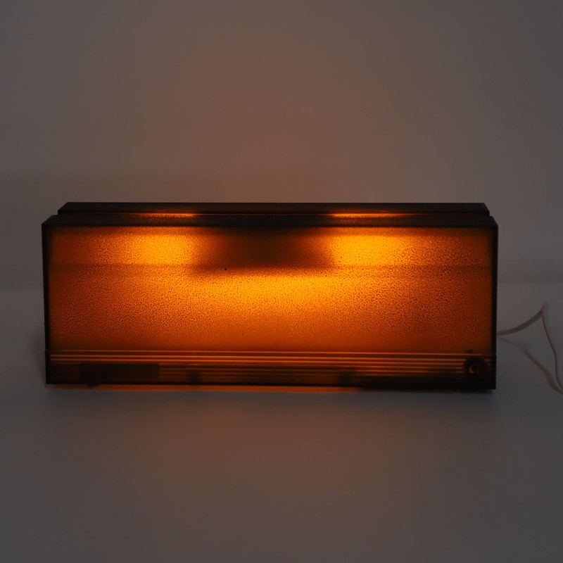 Flame Aroma Diffuser Humidifier Multifunction Alloy Frosted Texture 3 Gears