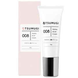 Tsumugi Azelaic Acid Derivative Cream, 0.7 oz (20 g), Contains 20% Azelaic Acid Derivatives, Domestic Production, Additive-Free, Tsumugi Cosmetics