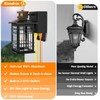 Kondras Kondras Motion Sensor Porch Light with GFCI Outlets, 11.4'