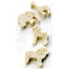 IBILI 734700 - Set 4 cortapastas con expulsor Safari