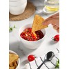 Sweese Set of 6 Porcelain Bouillon Cups, White High-Grade Durable
