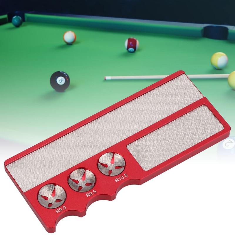 Multifunction Snooker Billiard Pool Stick Club Cue Tip Radian Shaper