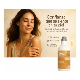 2 Pack Crema Mia Jalea Real 500ml I Piel Nutrida Y Joven