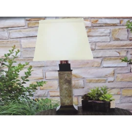Torch Light ~ Slate Wireless Table Lamp 23''  ~  Indoor Outdoor  # ST913B