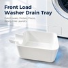 Washing Machine Drain Tray, Washer Leak Pan, Waterproof Non-Slip Drip