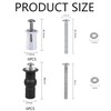 BaiBaoHui 12-Pc Universal Toilet Seat Hinge Screws Kit - Durable