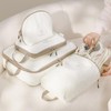 8 Piece Garment Bag, Beige