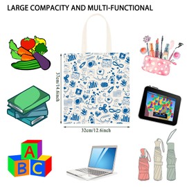 TSOTMO Autism Behavior Analyst Tote Bag RBT BCBA ABA Therapy Shopping Bag Behavior Specialist Paraprofessional ABA Gift (ABA HAPPY tote CA)