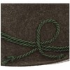 Breiter Allgäuer Costume Hat Anthracite 52