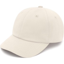 DRESHOW Baby Baseball Cap Outdoor Unisex Toddler Kids Baseball Cap Adjustable Sun Hat for Girls Boys, beige