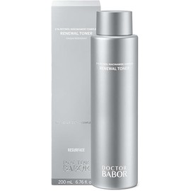 DOCTOR BABOR Renewal Toner, Smoothing & Refining Toner, Rejuvenated Complexion with Retinol & Niacinamides, Even Skin Tone and Texture, 6.76oz