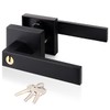 Aumerage Privacy Door Handle with Key - Heavy Duty Interior