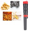 Black and Red Metal Detector Completely Waterproof High Accuracy Metal