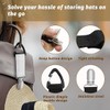GOEDEKE 2Pcs Hat Clips for Travel on Bag, Hat Bag
