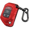 Kirsnda for Jeep Key fob Cover with Keychain,Soft TPU Key